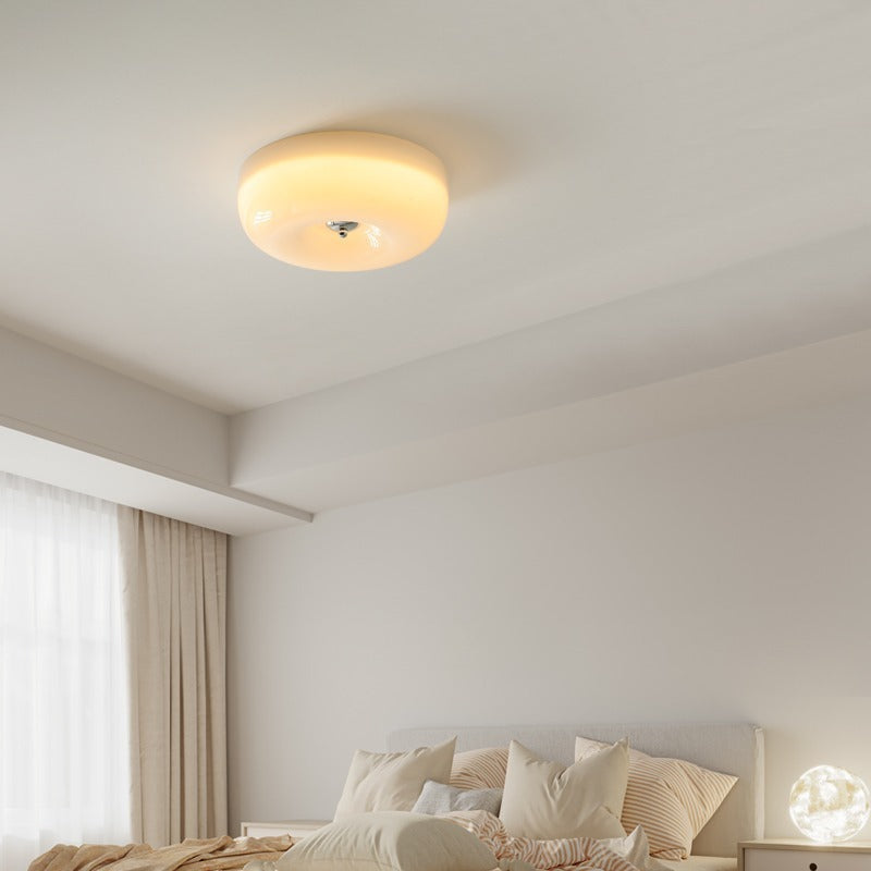 Cream Style Bedroom Ceiling Lamp Middle Ancient