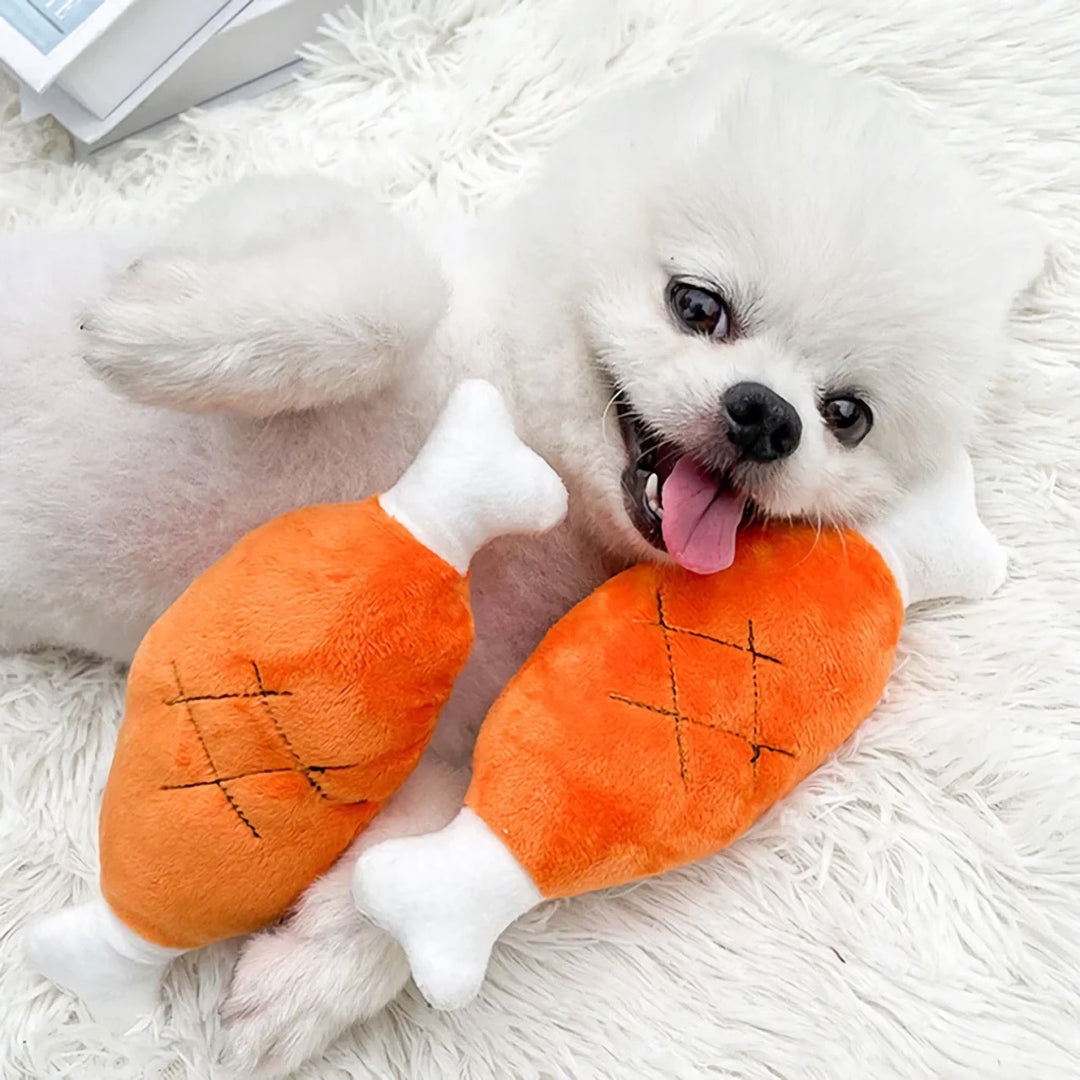 Plush Squeaky Dog Chew Toys