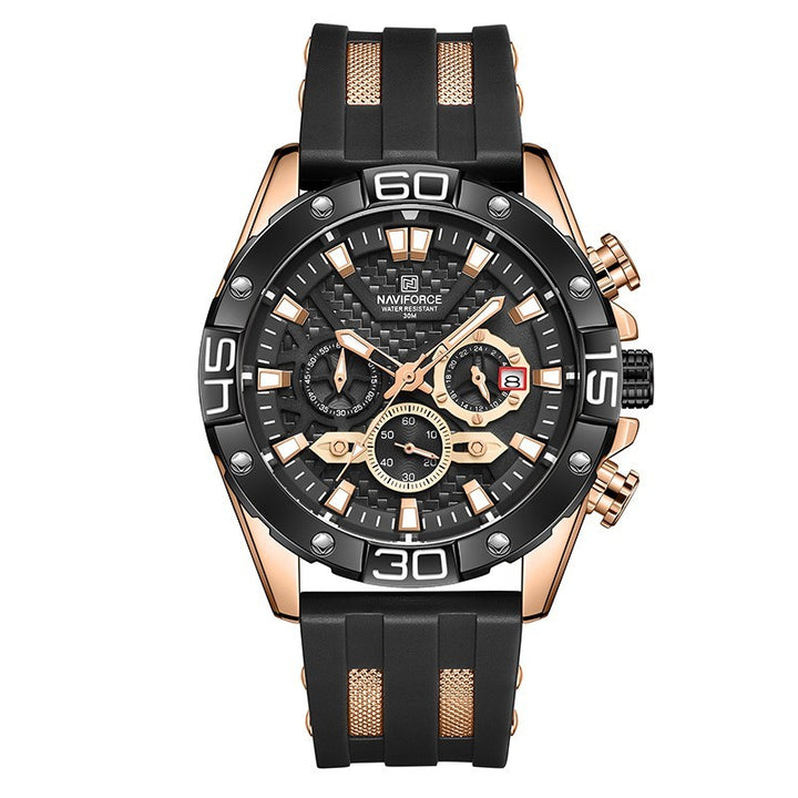 Fashion Sports Big Dial Business Quartz Watch