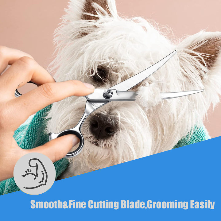 Premium Stainless Steel Pet Grooming Scissors for Dogs