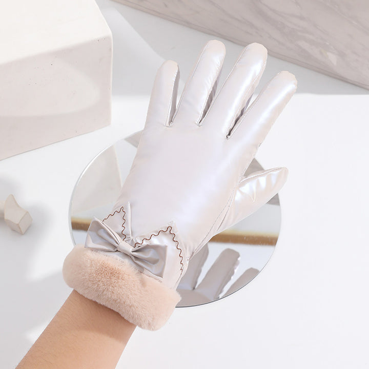 Women's Warm Thickened Velvet Gloves