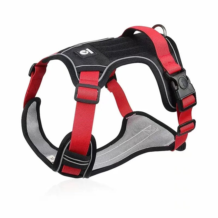 Adjustable Reflective Safety Dog Harness with Leash for French Bulldogs & Pets