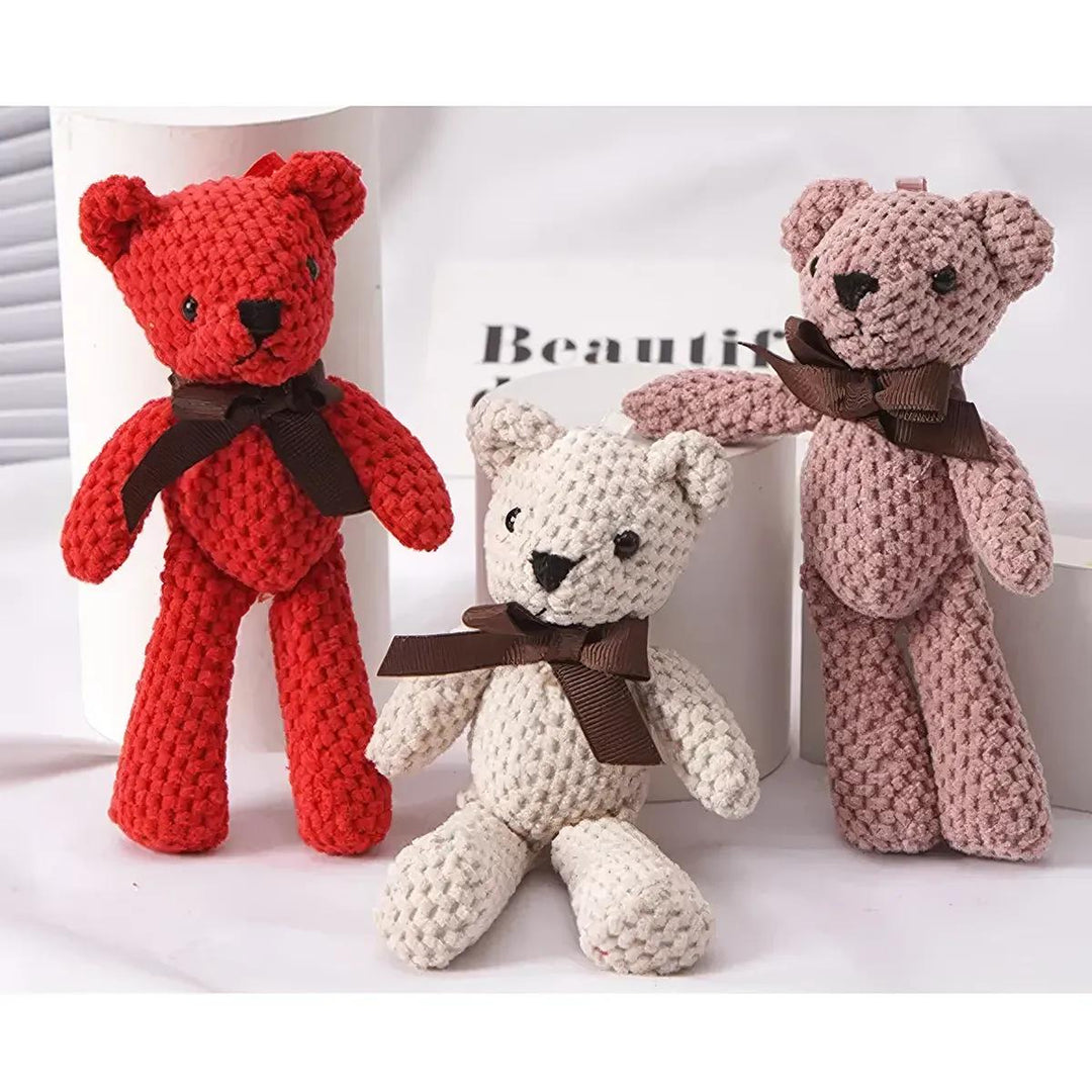 Cute Dress Rabbit Pendant Teddy Bear Plush Toy - 16-20CM