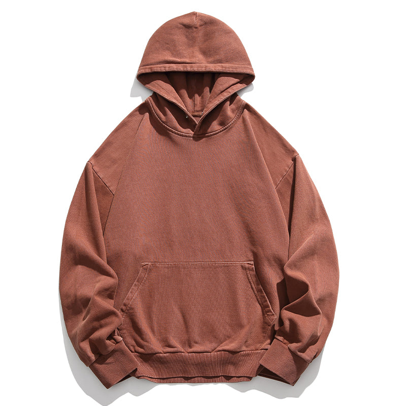 High Quality Vintage Distress Hoodies for Men