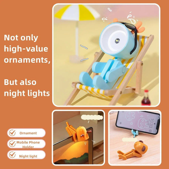 Charming LED Animal Night Light