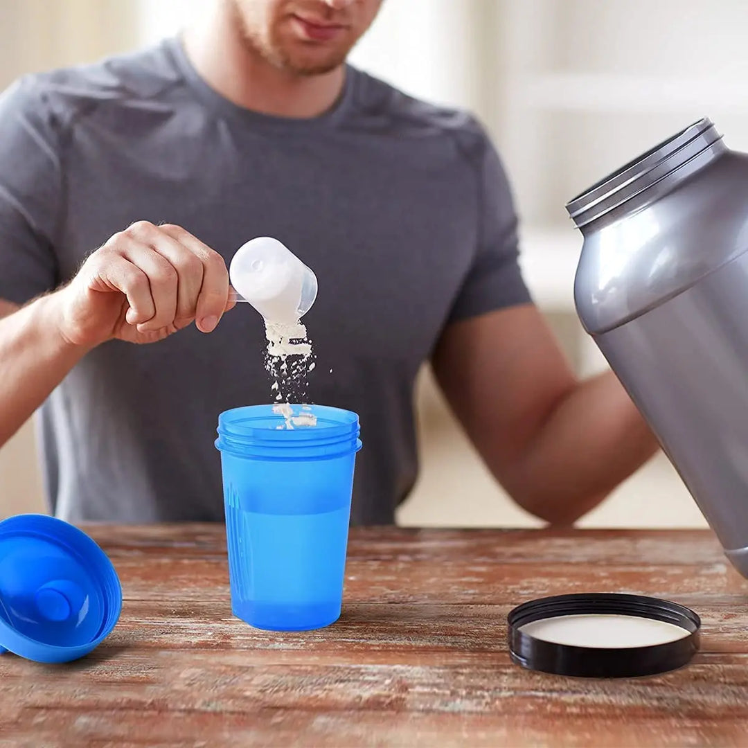 Portable Protein Mixer Bottle for Fitness Enthusiasts