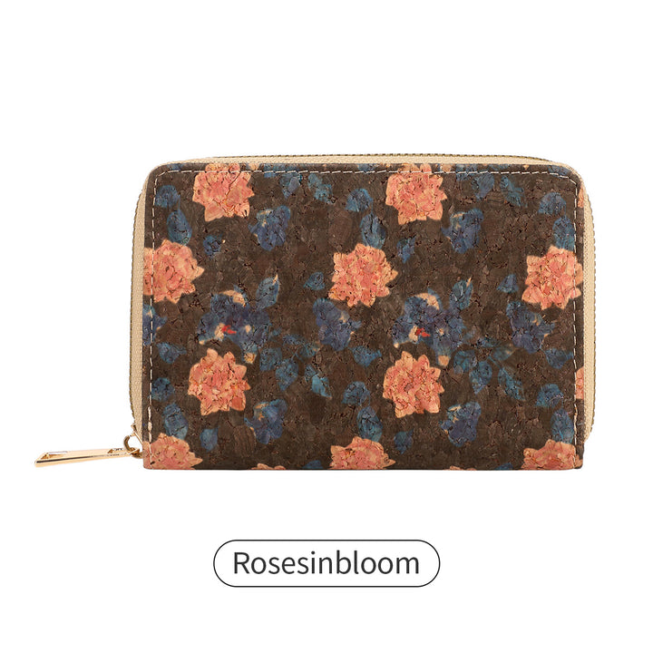 Vintage Printed Women's Short Wallet