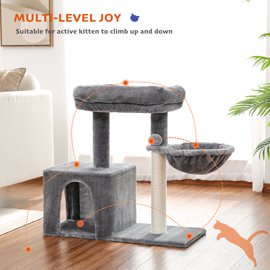 Compact 31.5" Cat Tree Condo