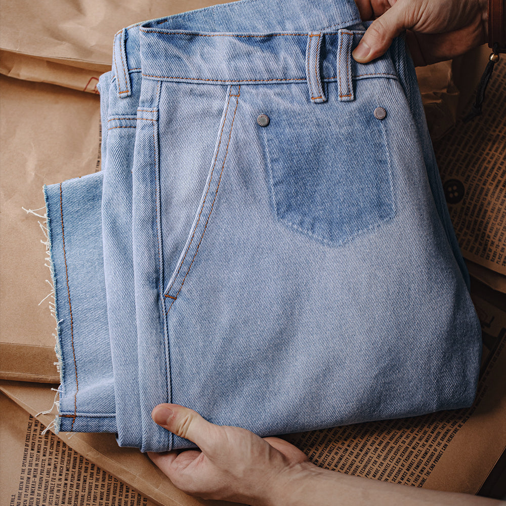 Men's Light Blue Denim Jeans