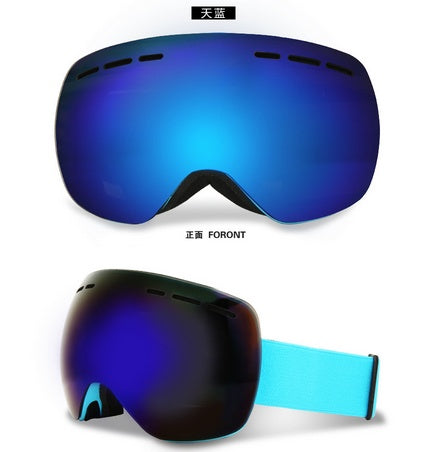 Ski Goggles,Winter Snow Sports Snowboard Goggles with Anti-fog UV Protection for Men Women Youth Snowmobile Skiing Skating mask