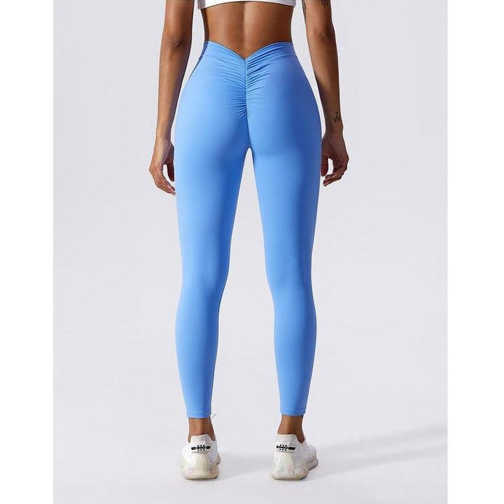 High Waist Sculpting Yoga Leggings - Push Up Sports & Fitness Pants for Women