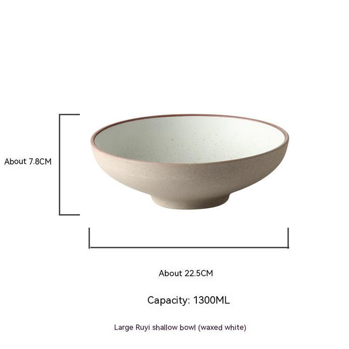 Noodle Bowl Ramen Bowl Fashion Beautiful Ceramic Bowl Restaurant Tableware Set Cross The Bridge Noodle Big Bowl