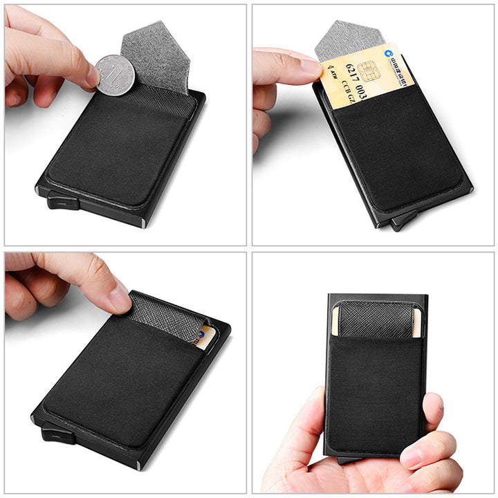 Aluminum Automatic Card Holder