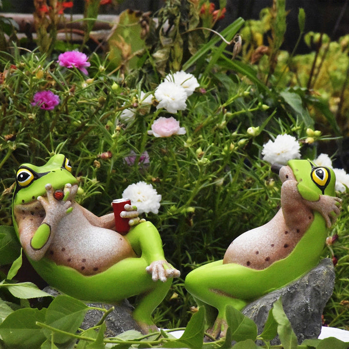 Creative Frog Garden Decorations