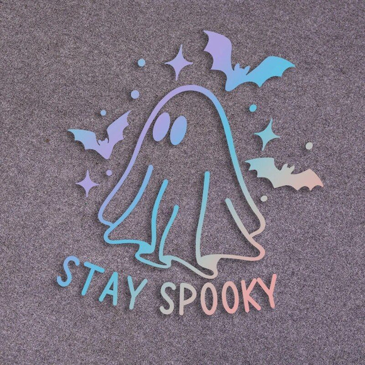 Reflective Halloween Ghost & Bat Car Stickers