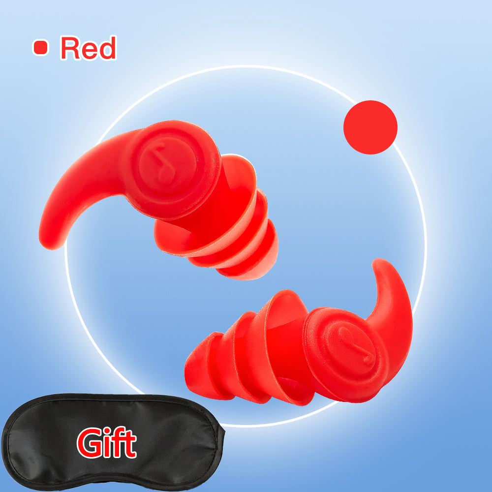 Ultimate Red Soundproof Sleeping Ear Plugs