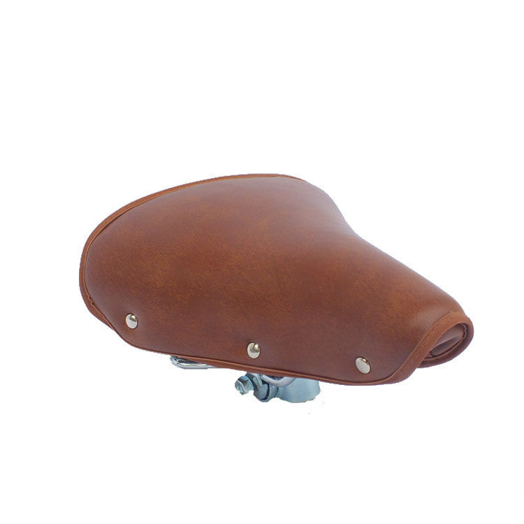 Retro Bicycle Seat PU Leather Cushion