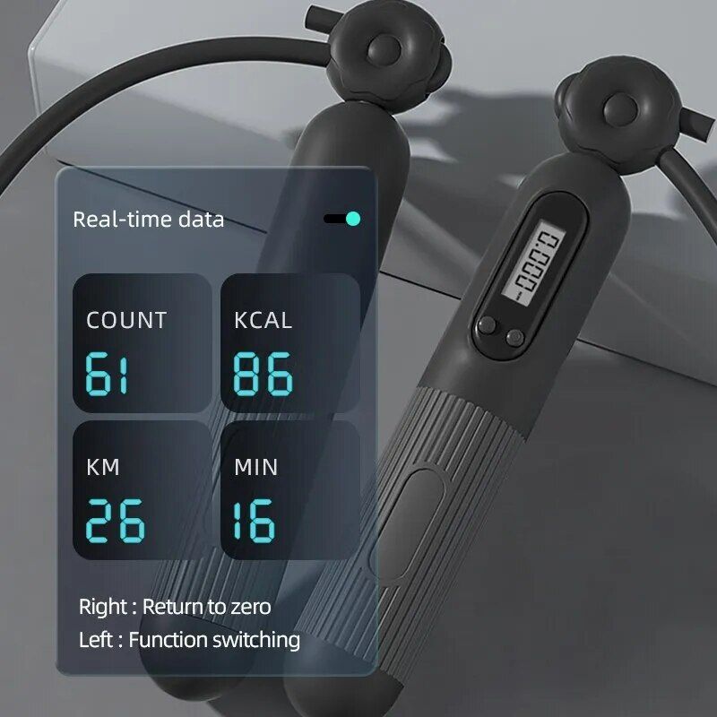 Multi-Function Cordless Jump Rope with Smart Counting