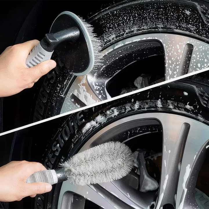 Car Wheel Brush: Effortless Tire Cleaning Solution