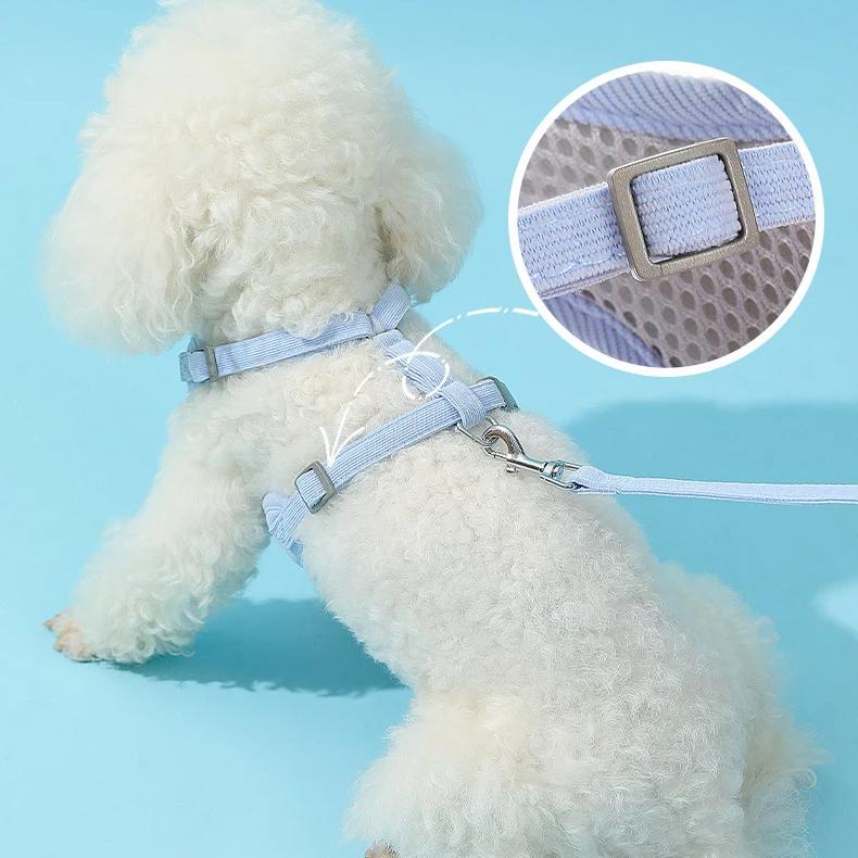 MULTI-PET Breathable Adjustable Harness & Leash Set