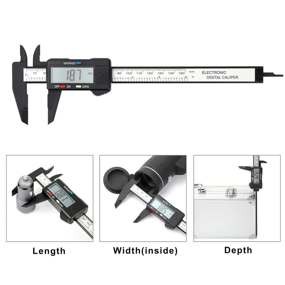 Digital Vernier Caliper with LCD Display