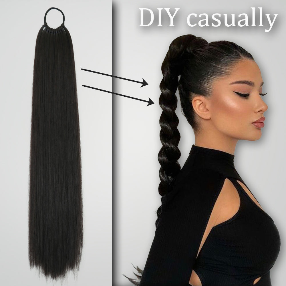 Synthetic Wrap Around Ponytail Extensions