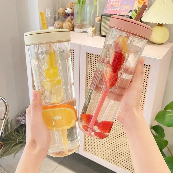 Large Capacity Portable Straw Cup