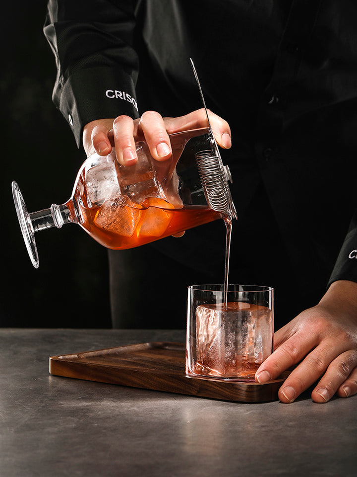 Leadless Crystal Cocktail Mixing Cup