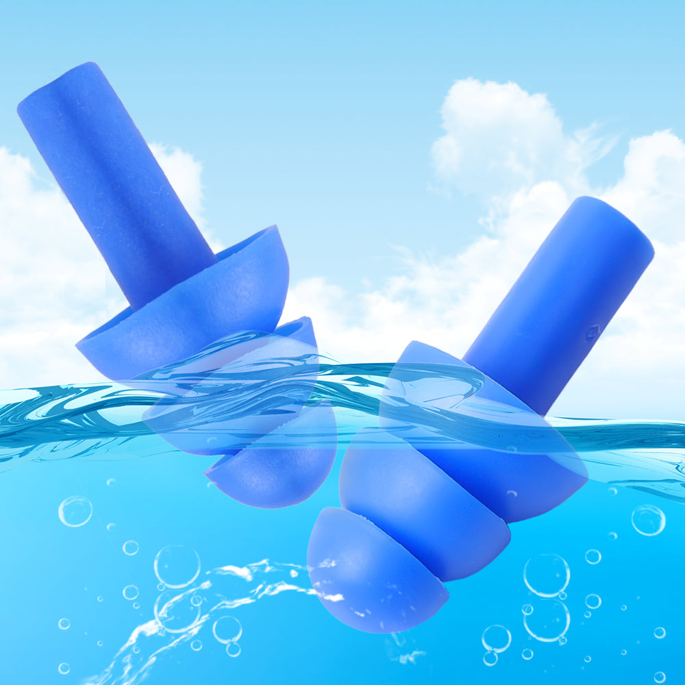 Reusable Soft Silicone Waterproof Earplugs