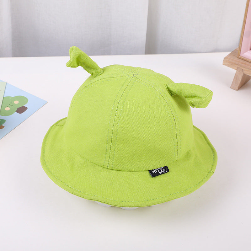 Green Cartoon Baby Hat