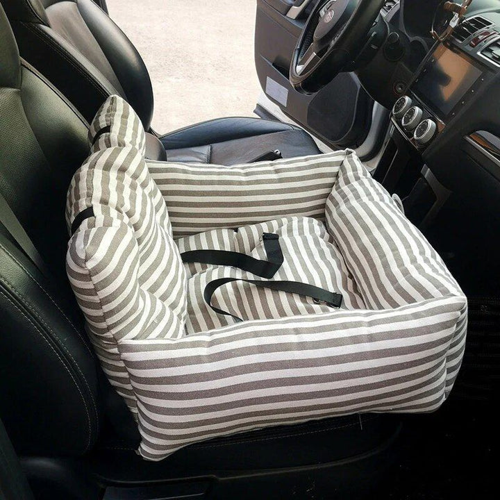 Luxury Pet Car Seat Pad with Safety Belt