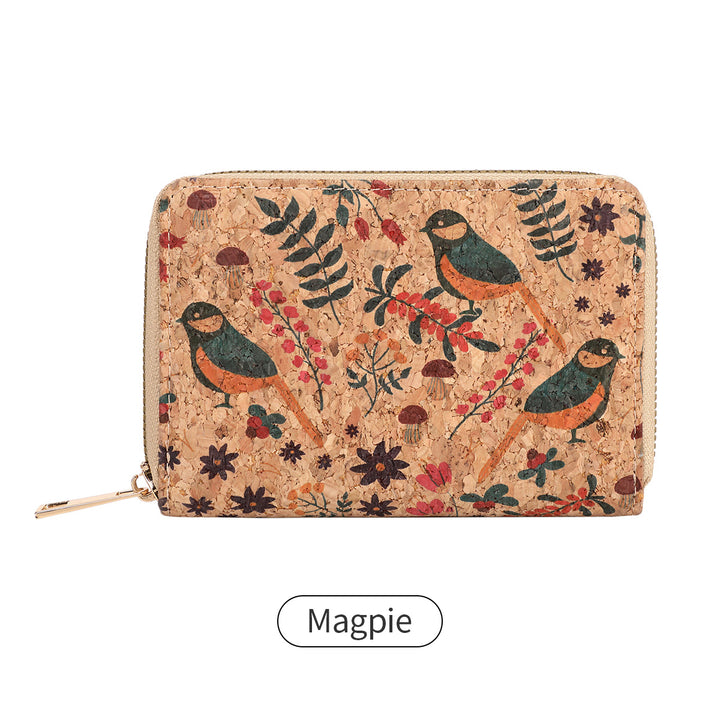 Vintage Printed Women's Short Wallet