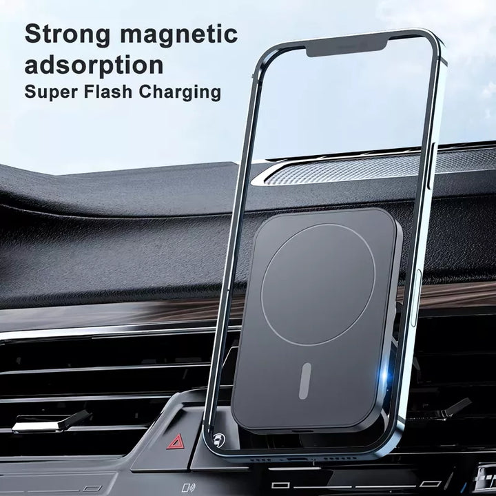 60W Magnetic Fast Car Wireless Charger