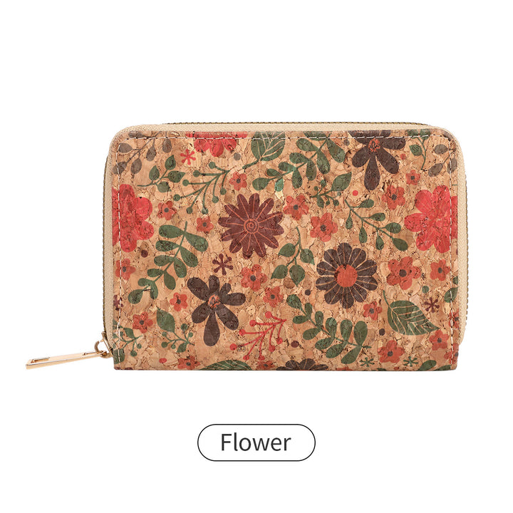 Vintage Printed Women's Short Wallet