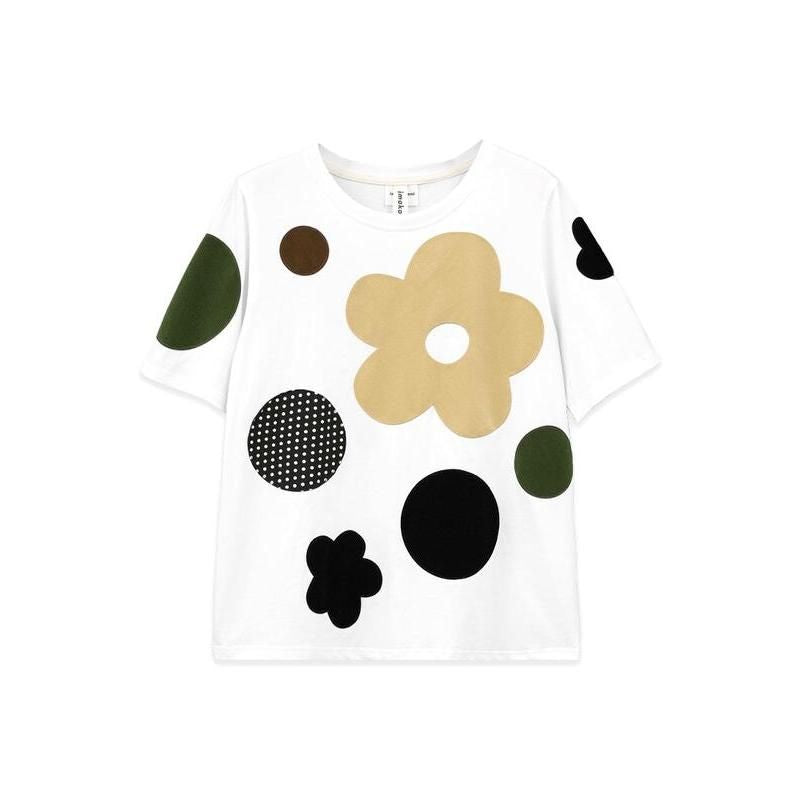 Floral Pattern Casual Tee