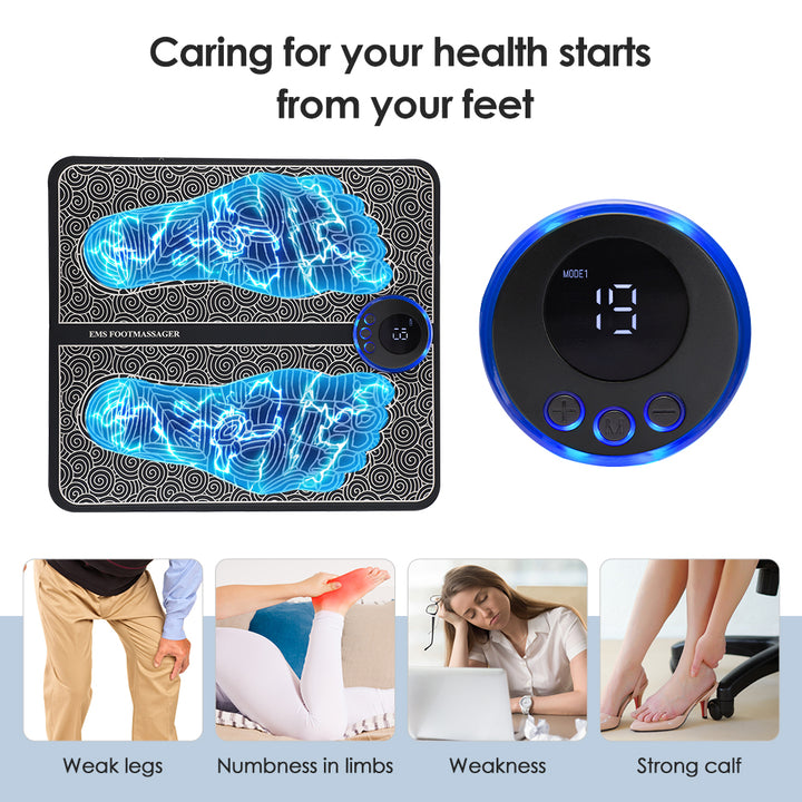 Portable Rechargeable Foot Massage Pad