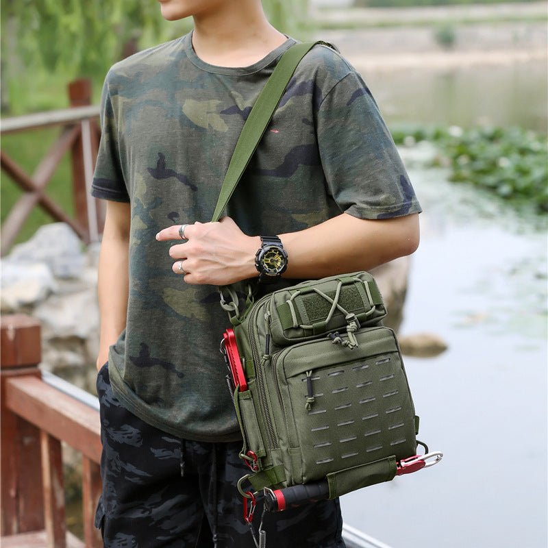 Outdoor Fashion Men's Sports Chest Bag Camouflage