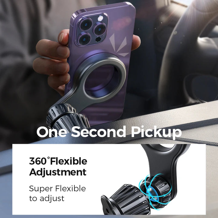 Magnetic Car Phone Holder with Strong Grip