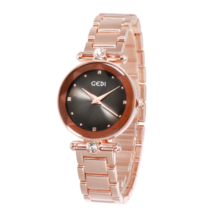 Ladies Steel Band Bracelet Quartz Watch