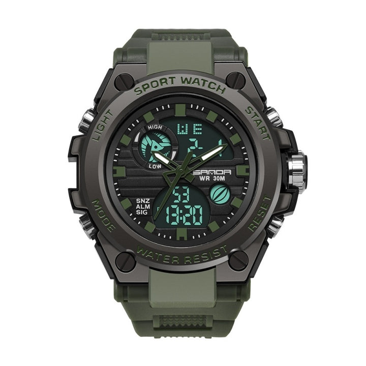 Digital waterproof electronic watch