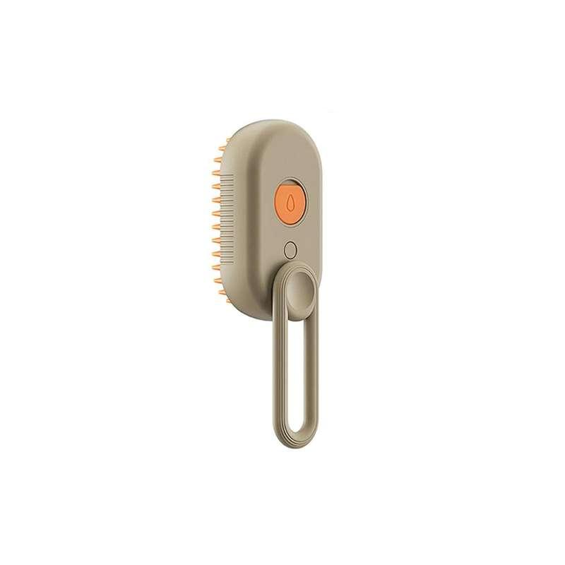 Multi-Function Pet Grooming Steam Brush: Clean, Massage, and De-shed