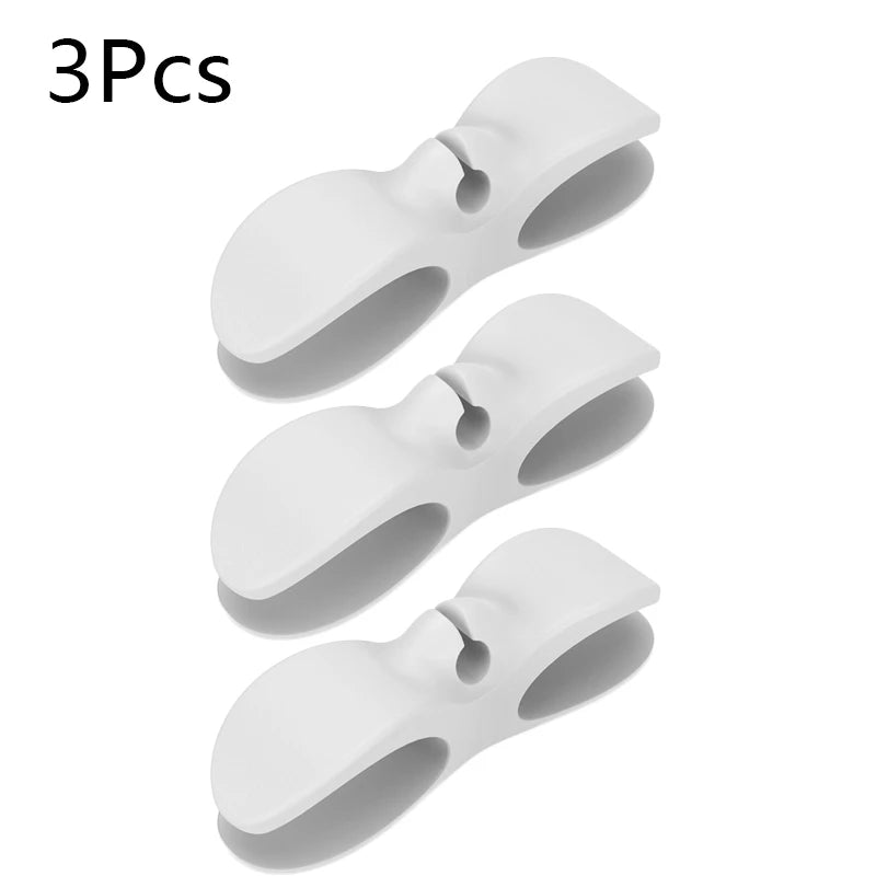 Multi-Use Silicone Cord Winder - Cable Management Clips for Home and Office Appliances