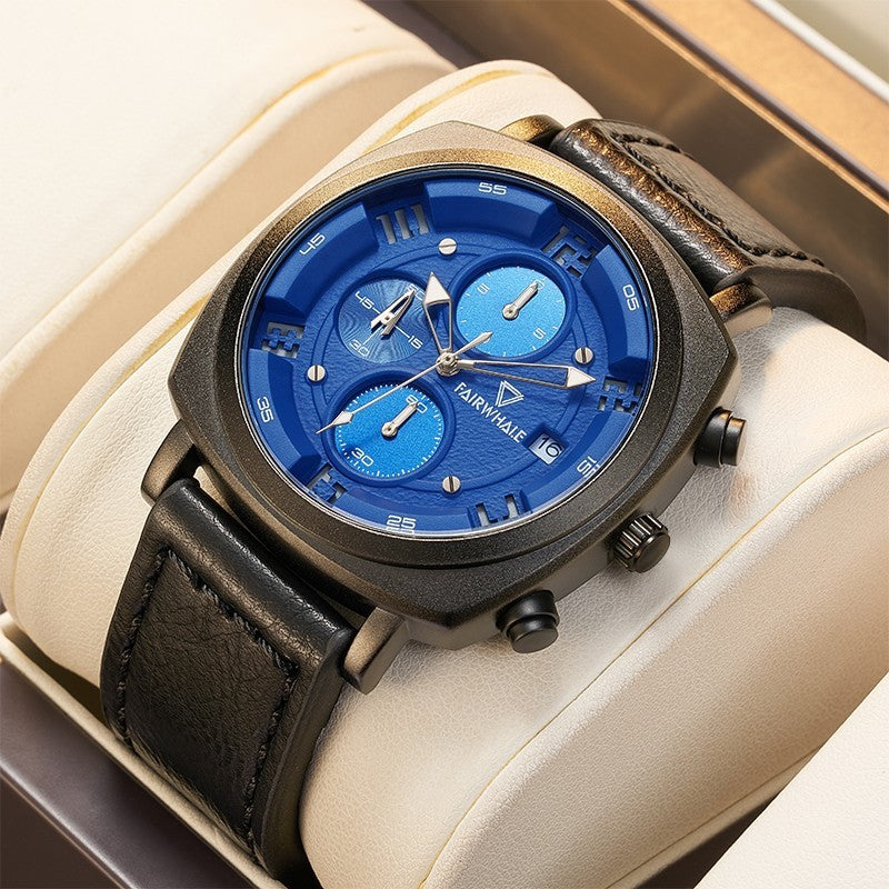 Men's Waterproof Stylish And Versatile Watch