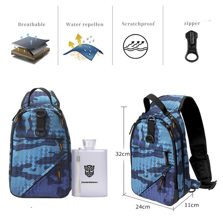 Multi Functional Portable Large Capacity Single Shoulder Fishing Bag