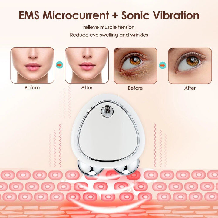 Microcurrent EMS Facial Massager: Slim, Lift & Revitalize