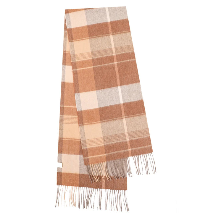 Classic Plaid Cashmere Scarf - Unisex Muffler