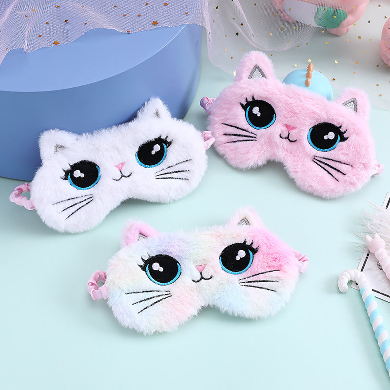 Cute Plush Eye Mask