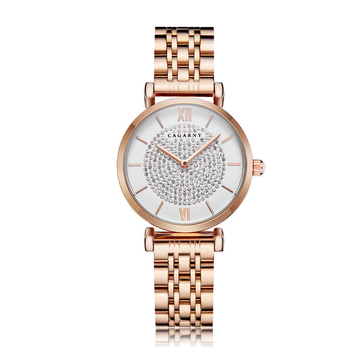 Gypsophila ladies diamond watch