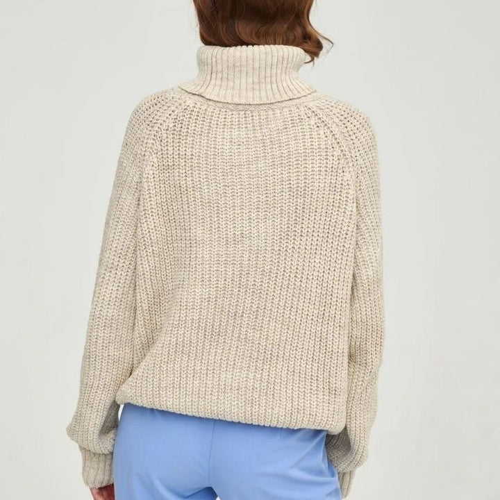 Warm and Cozy Turtleneck Sweater for Women