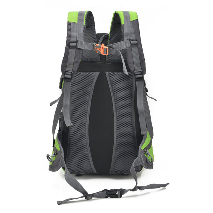 Mountaineering backpack, male backpack, female Korean version, fashion trend, men's mountaineering bag, high school students' schoolbag, outdoor travel